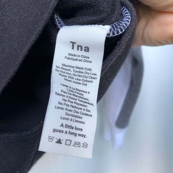 NWOT TNA Avalanche Crew Neck Sweater - Picture 6 of 8